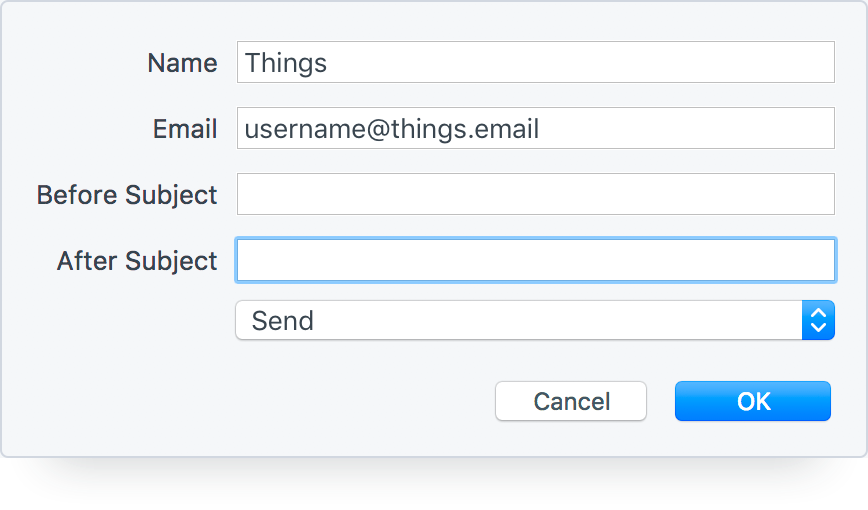 Turn Emails into Things Tasks