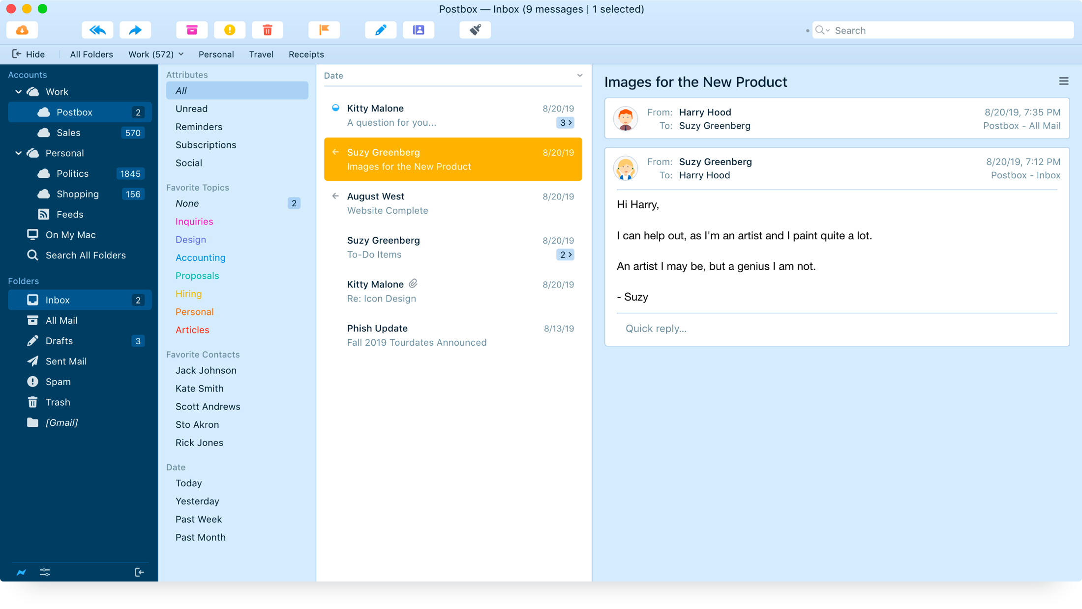 Postbox 6 1 9 – Powerful And Flexible Email Client